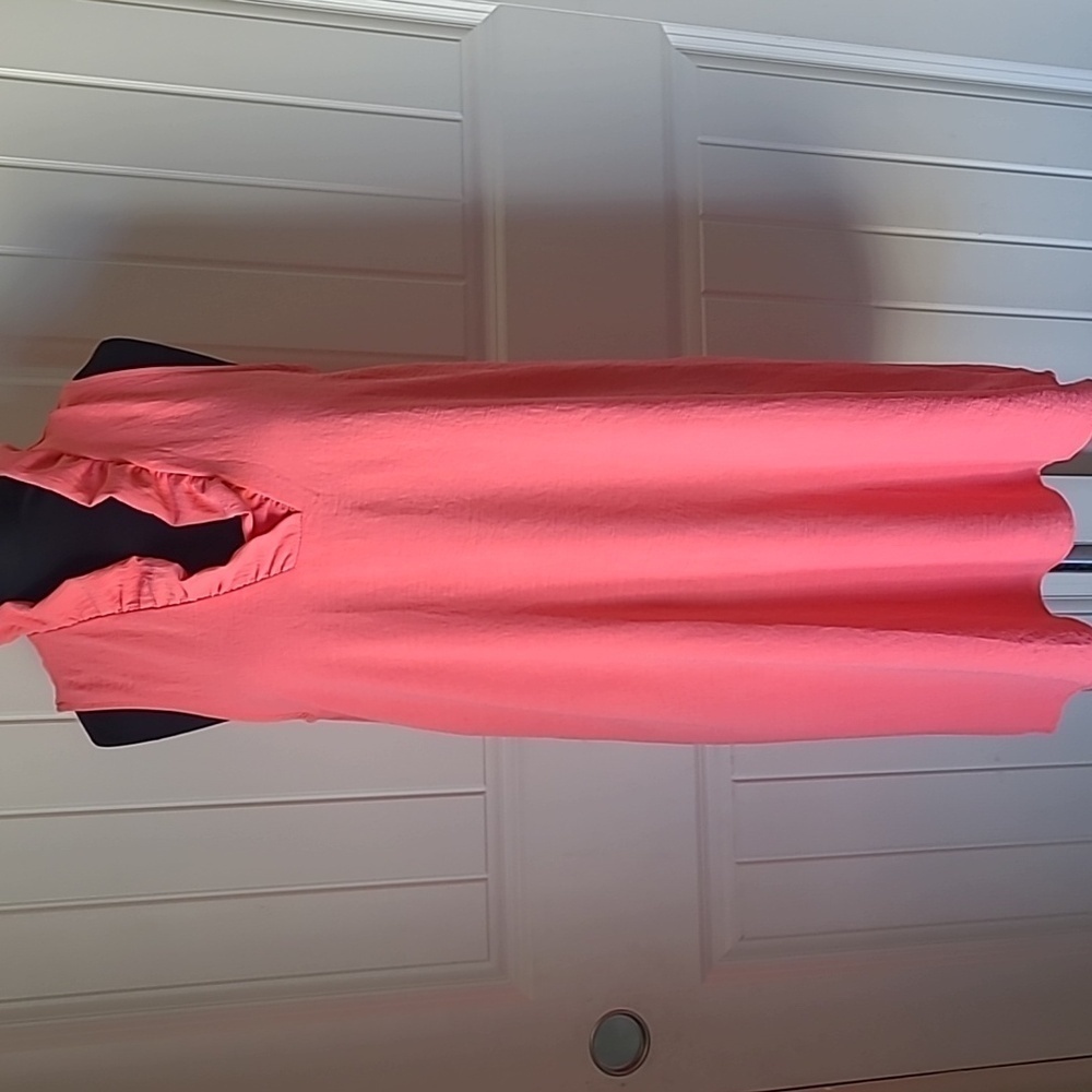 FSL + Apparel Coral Sleeveless Shift Dress